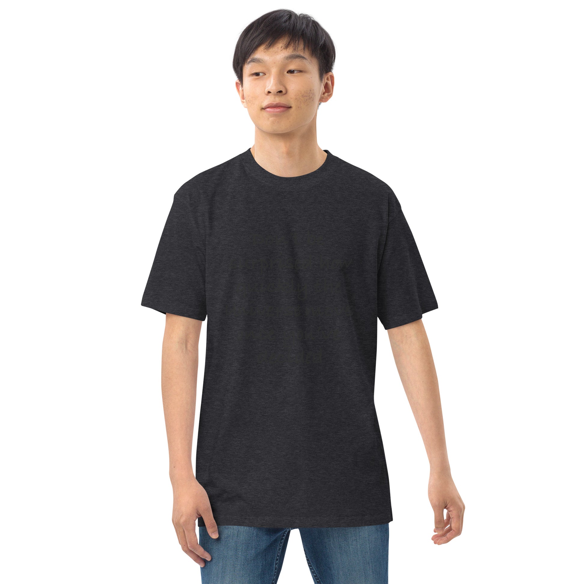 Men’s premium heavyweight tee - Things in Tees