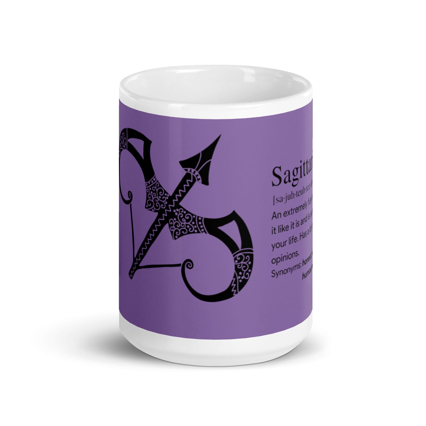 White glossy mug - Things in Tees