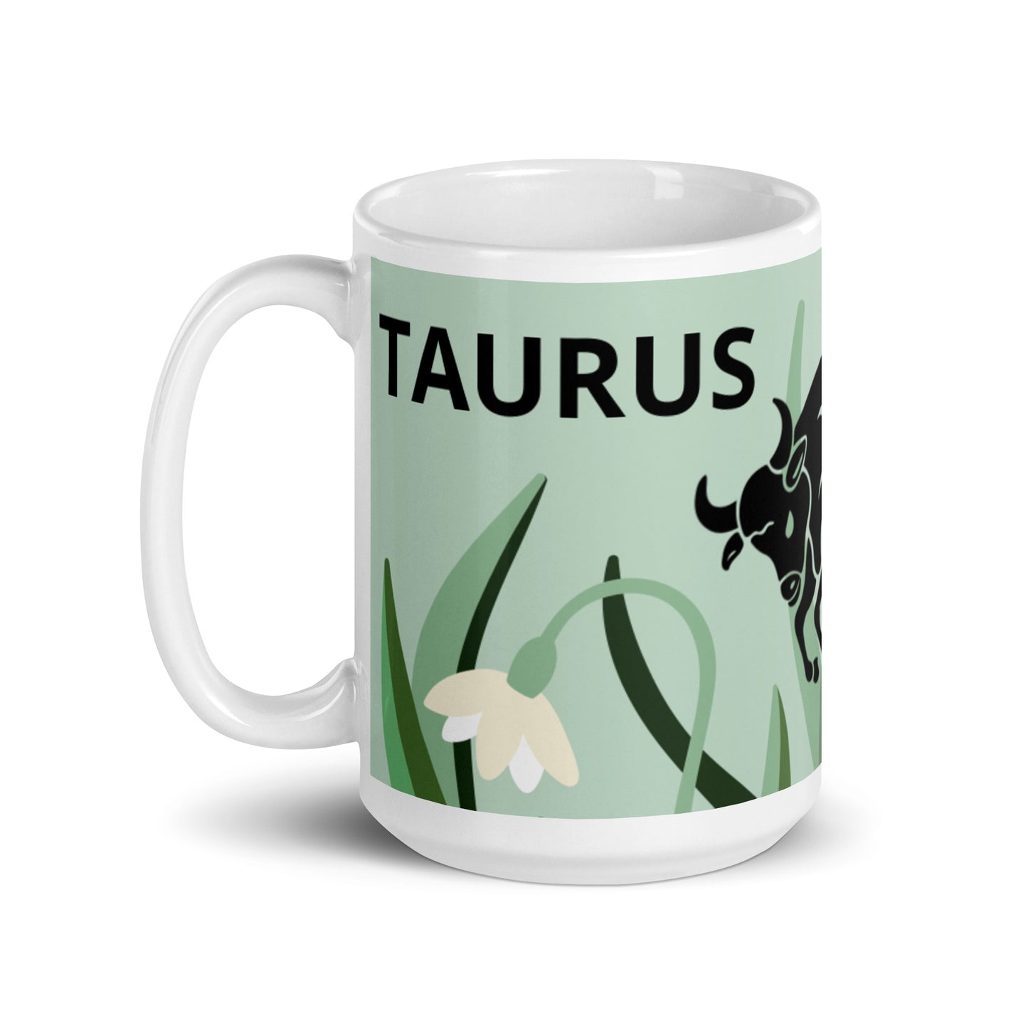 White glossy mug - Things in Tees