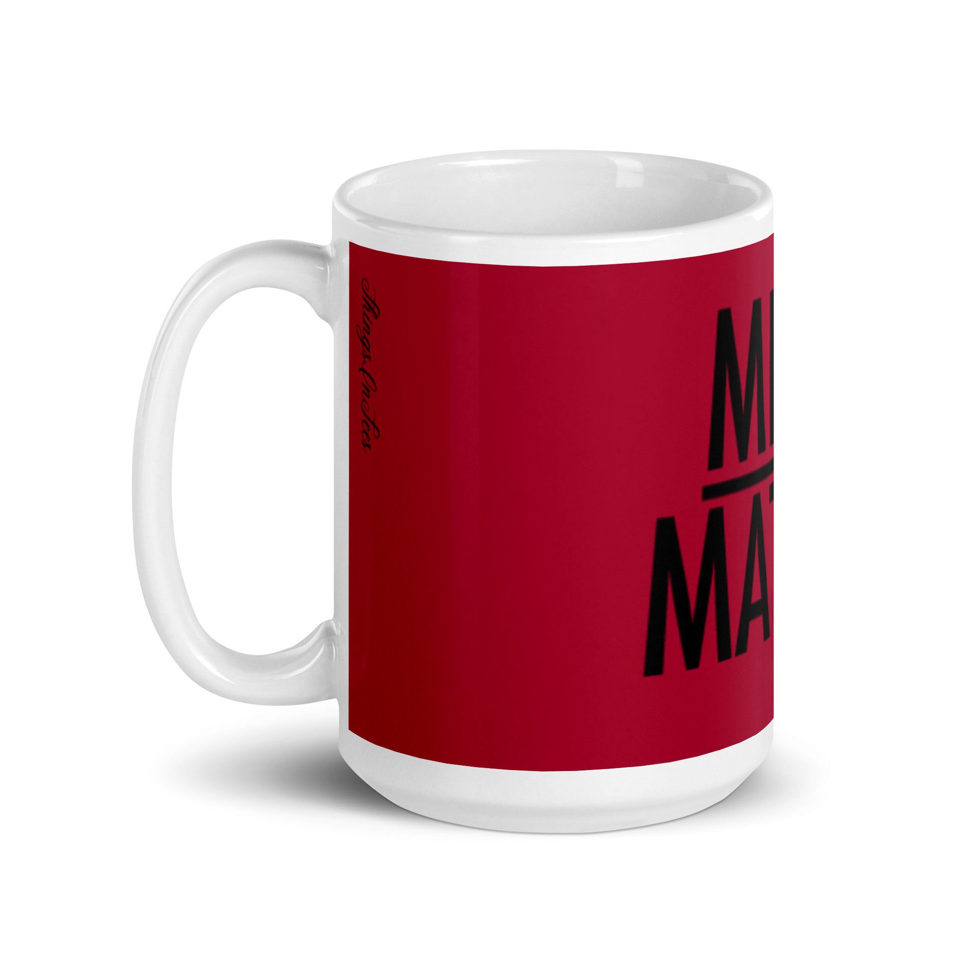 White glossy mug - Things in Tees