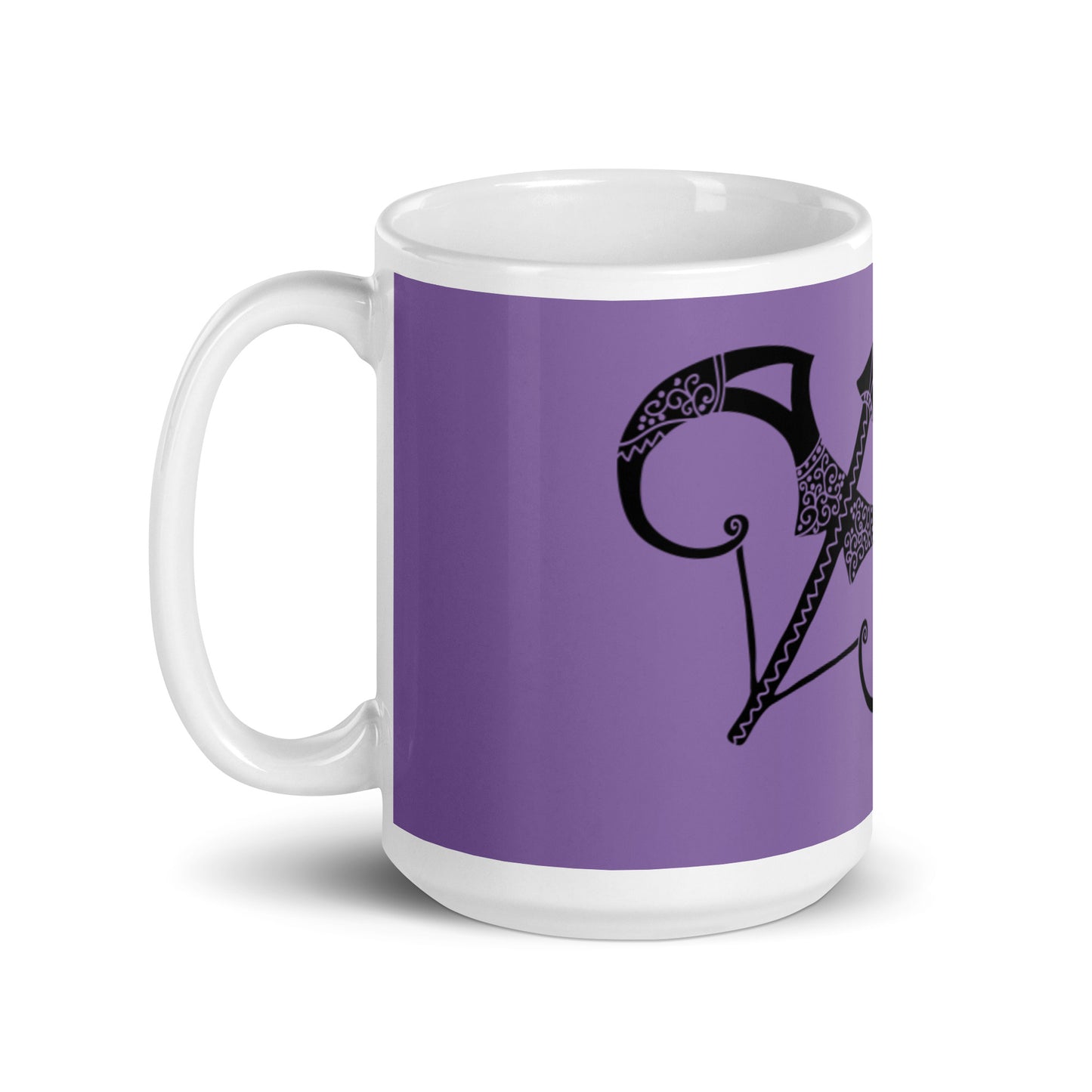 White glossy mug - Things in Tees