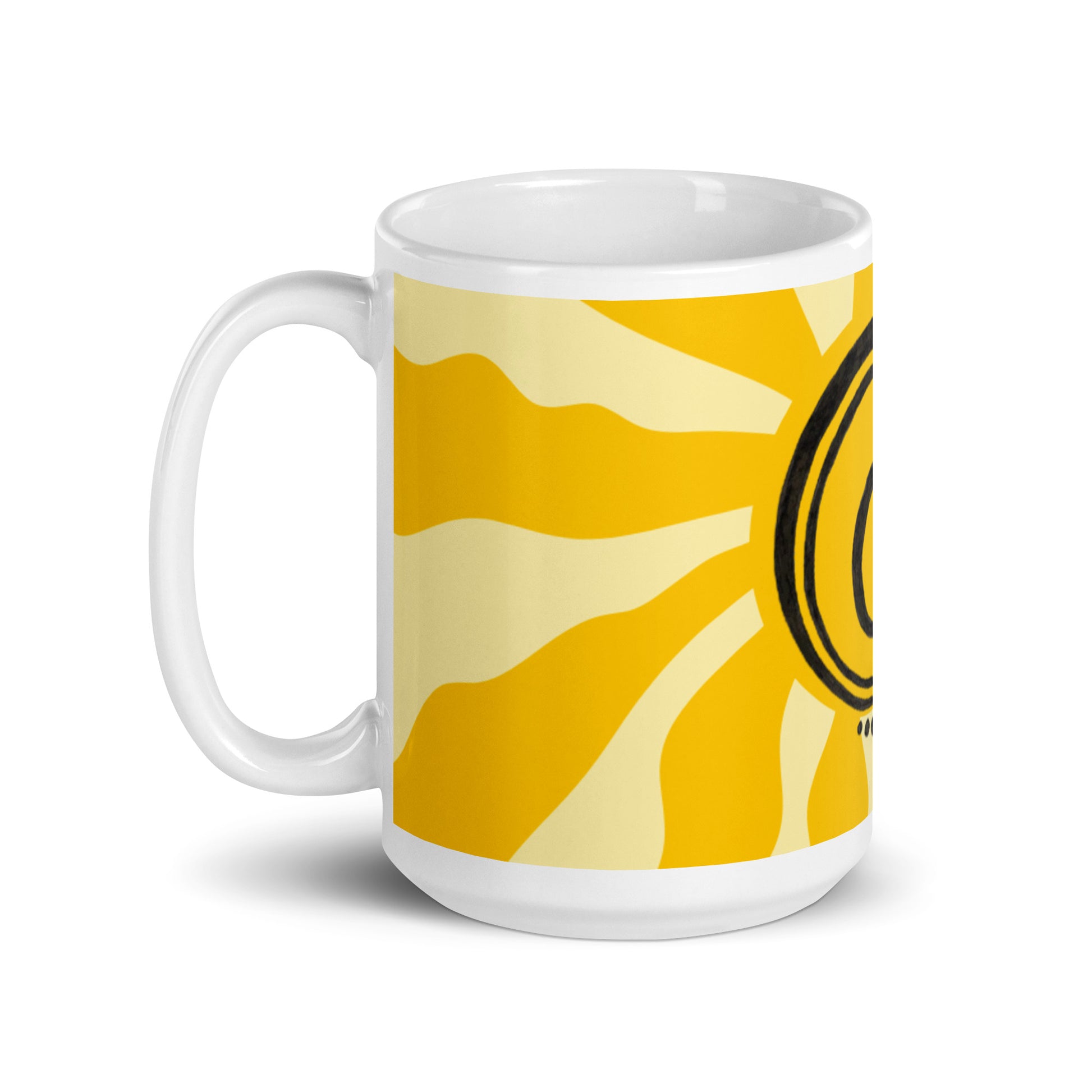 White glossy mug - Things in Tees