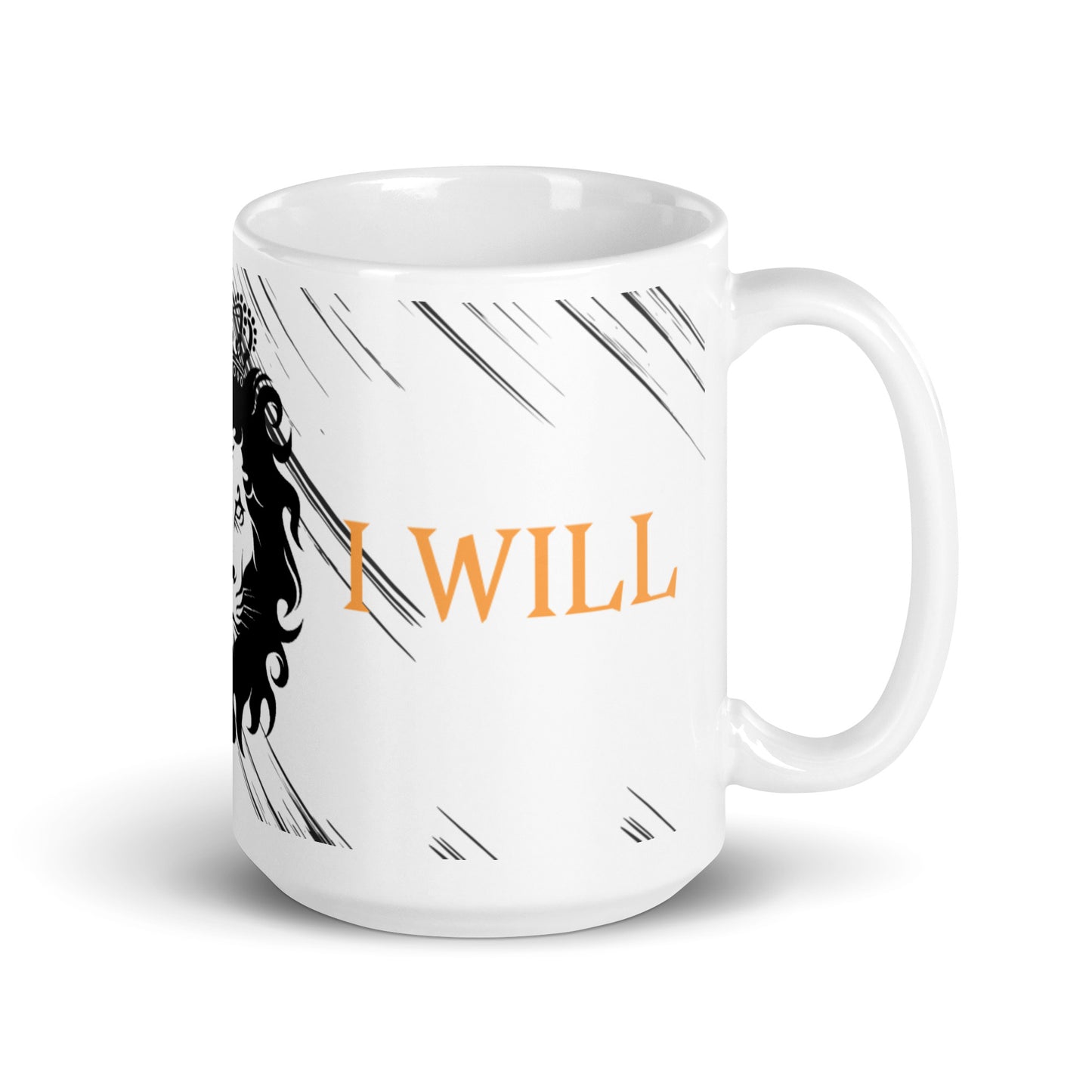 White glossy mug - Things in Tees