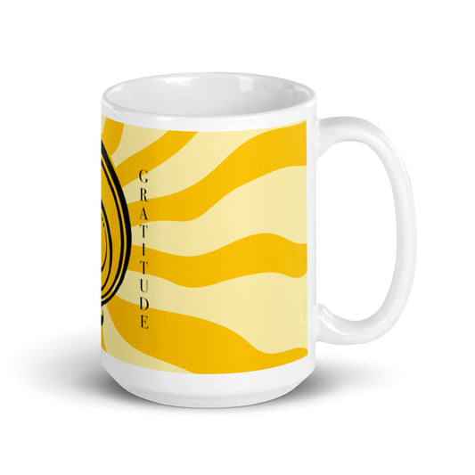 White glossy mug - Things in Tees